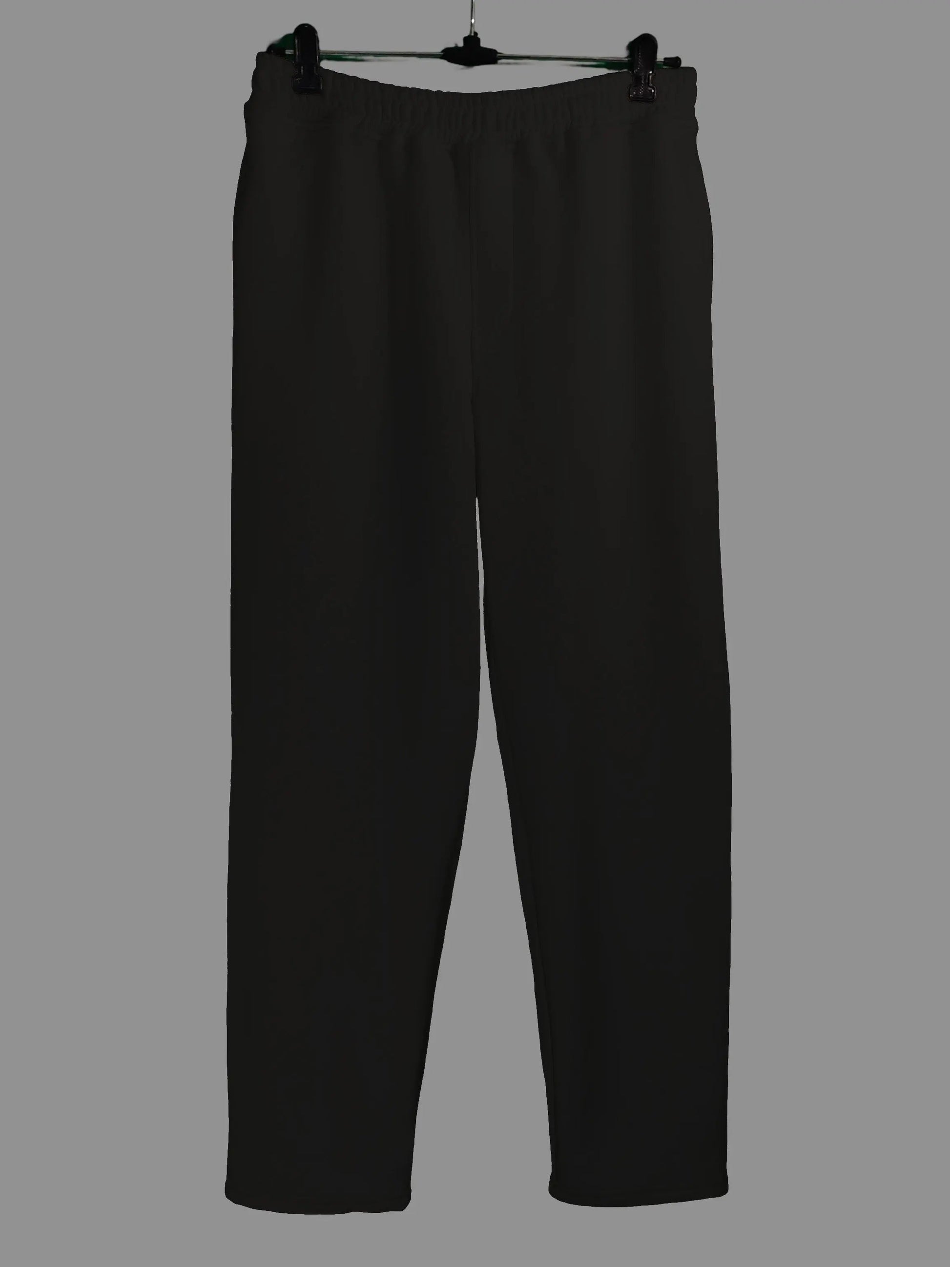 Unisex Cotton Fleece Joggers - Black strudoo