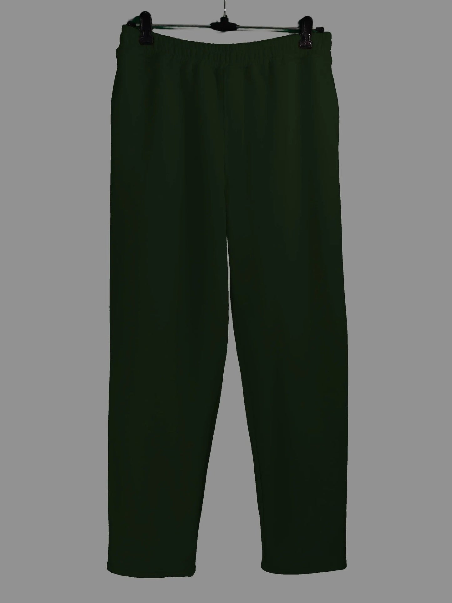 Unisex Cotton Fleece Joggers - Green strudoo