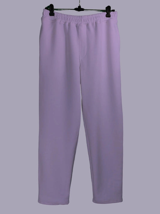 Unisex Cotton Fleece Joggers - Lavender strudoo